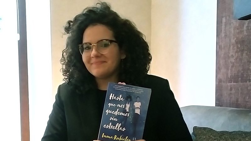 Inma Rubiales: «La novela está dedicada a todos los que alguna vez hayan tenido miedo»