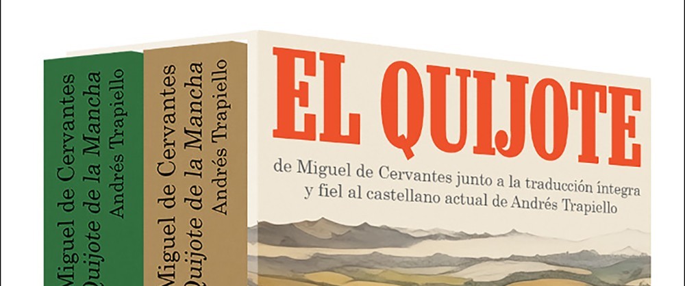 El Quijote, edición especial con la traducción de Andrés Trapiello. Foto: Ediciones Destino