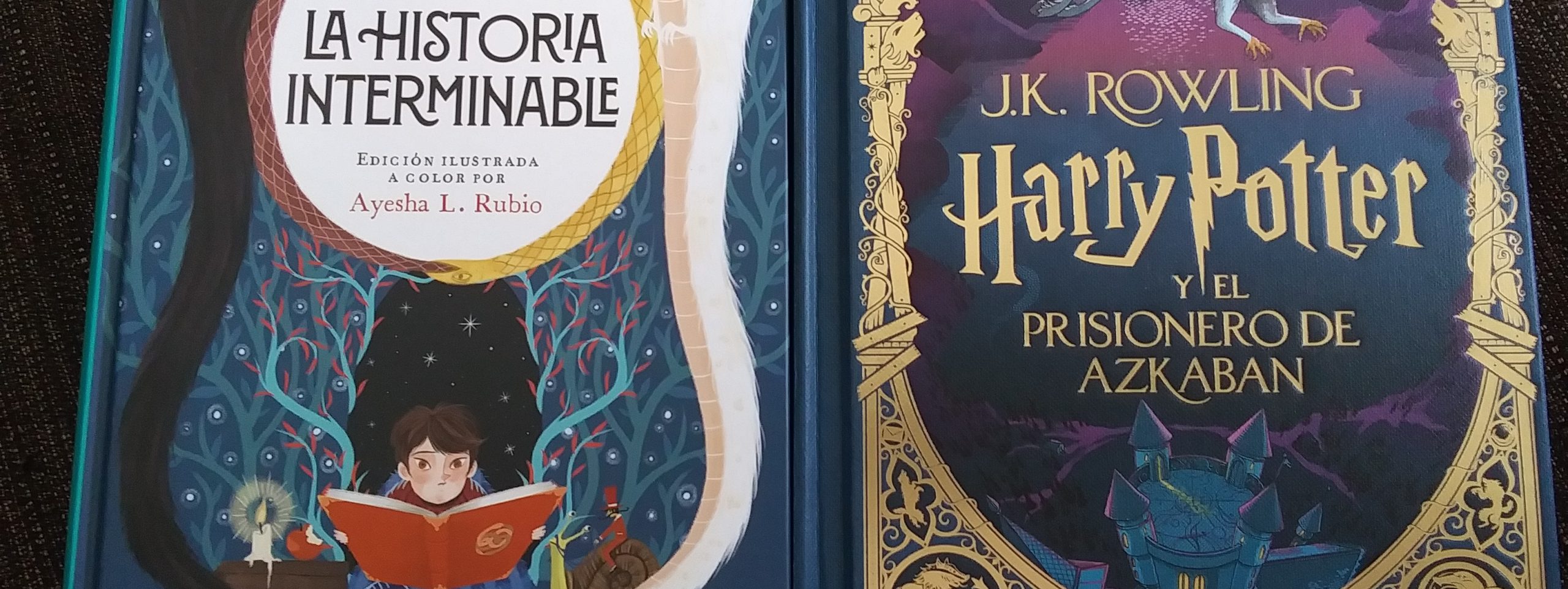 Ediciones ilustradas de Harry Potter y La historia interminable