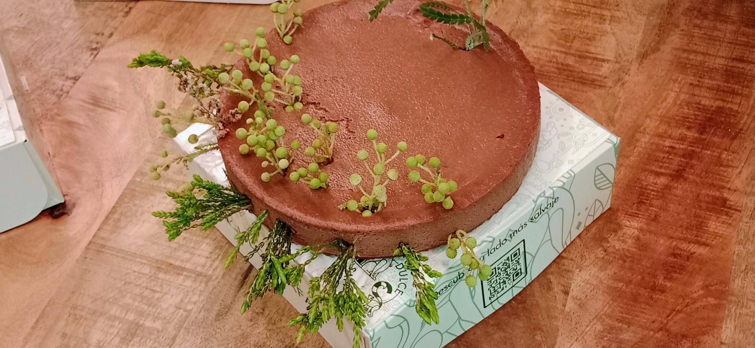 Tarta de queso decorada en Dulce Safari.Foto: InMagazine