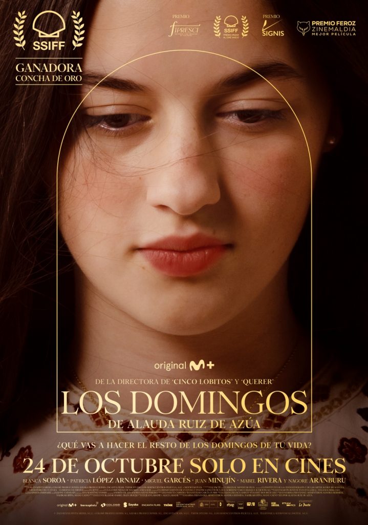 Cartel70x100_LosDomingos_Fecha_Premios_ONLINE-719x1024 "Los domingos": el cine es cuestión de fe