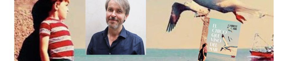 Garrett Carr publica "El chico que vino del mar". Foto: RBA. Montaje: InMagazine