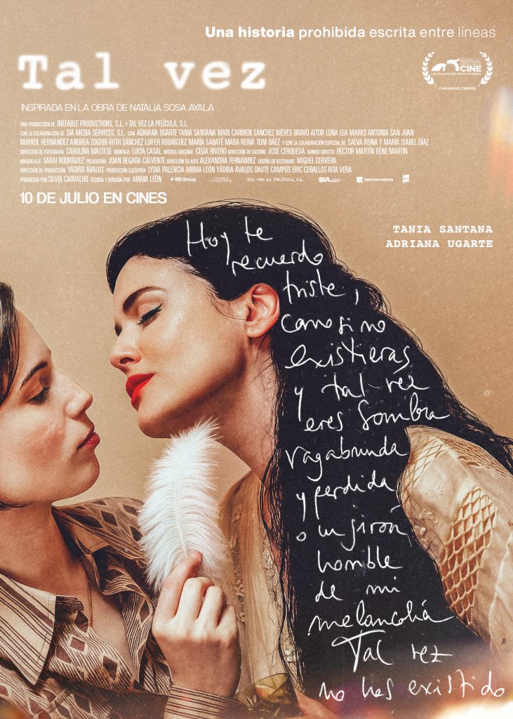 TalVez_MainPoster_50x70cm_72ppp_sRGB_260518A-731x1024 Adriana Ugarte y Tania Santana, "romance" en Gran Canaria