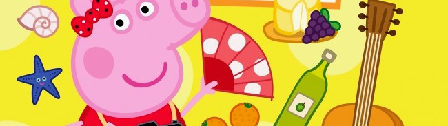 Peppa Pig viaja a España. Foto: Penguin Random House