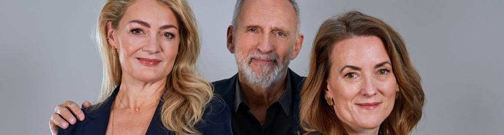 Entrevista a Jussi Adler-Olsen, Stine Bolther y Line Holm. ©Tine Harden